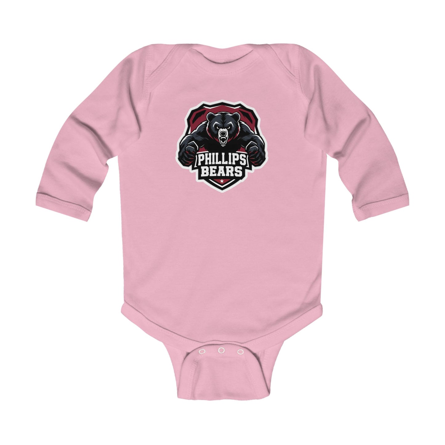 Long Sleeve Baby Bodysuit \ Phillips Bears \ PB2