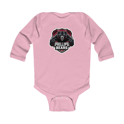 Long Sleeve Baby Bodysuit \ Phillips Bears \ PB2