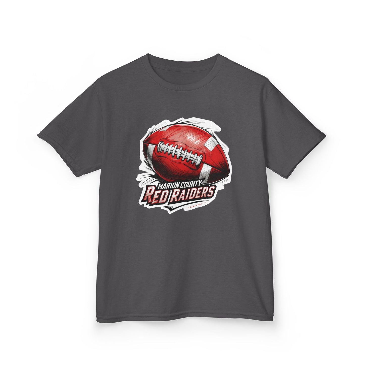 Youth Tee \ Marion County Red Raiders Football \ MCF1
