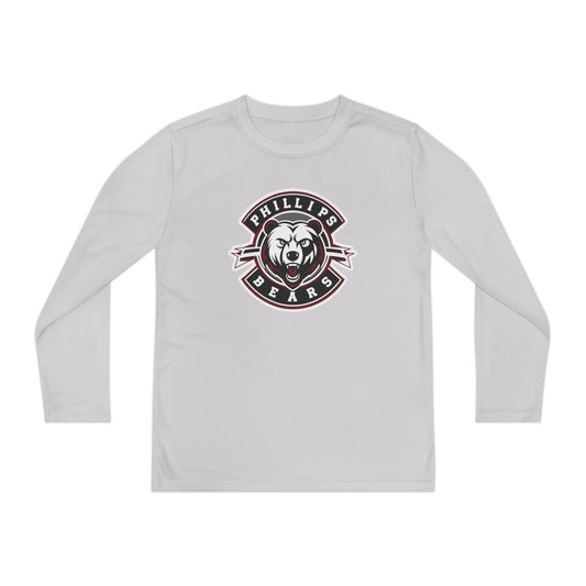 Youth Long Sleeve Tee \ Phillips Bears \ PB1