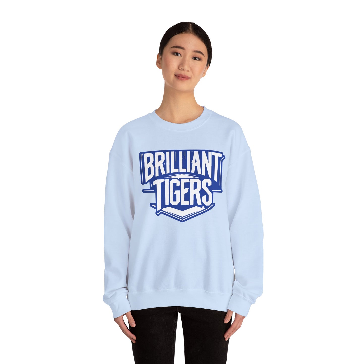 Adult Crewneck Sweatshirt \ Brilliant Tigers \ BT2