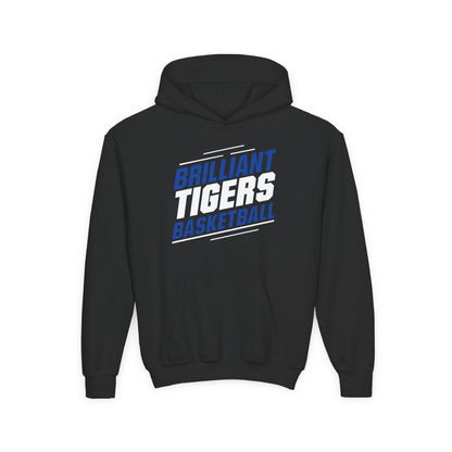 Youth Hoodie Sweatshirt \ Brilliant Tigers Basketball \ BTBK2