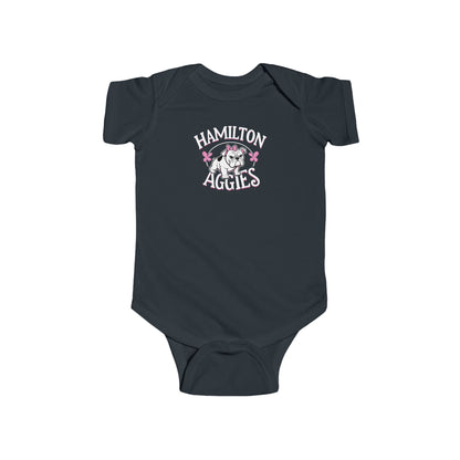 Short Sleeve Baby Bodysuit \ Hamilton Aggies \ HAG4