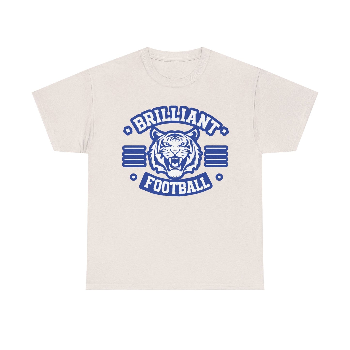 Adult Tee \ Brilliant Tigers Football \ BTF2