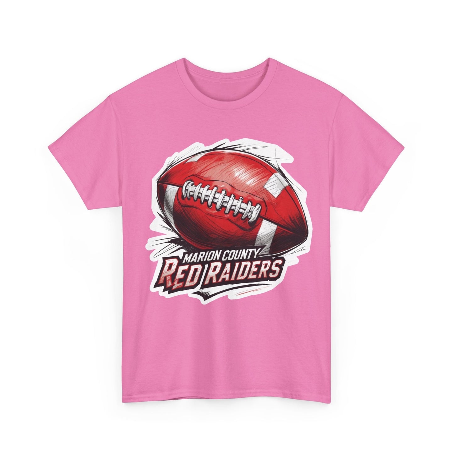 Adult Tee \ Marion County Red Raiders Football \ MCF1