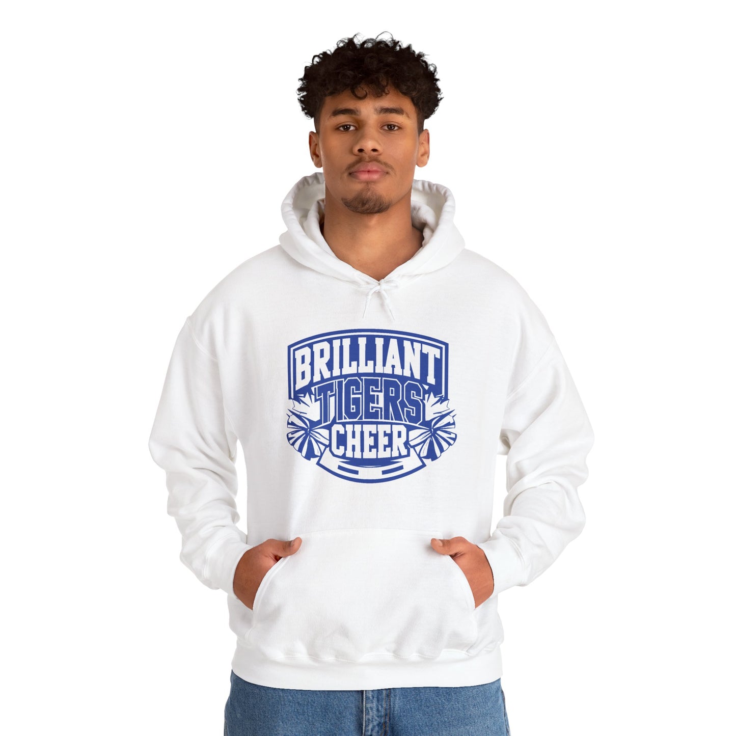 Adult Hoodie Sweatshirt \ Brilliant Tigers Cheer \ BTC1
