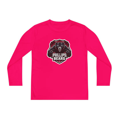 Youth Long Sleeve Tee \ Phillips Bears \ PB2