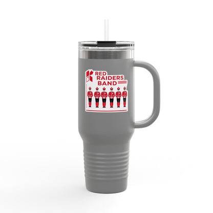40oz Insulated Tumbler \ Marion County Red Raiders Band \ MCB1