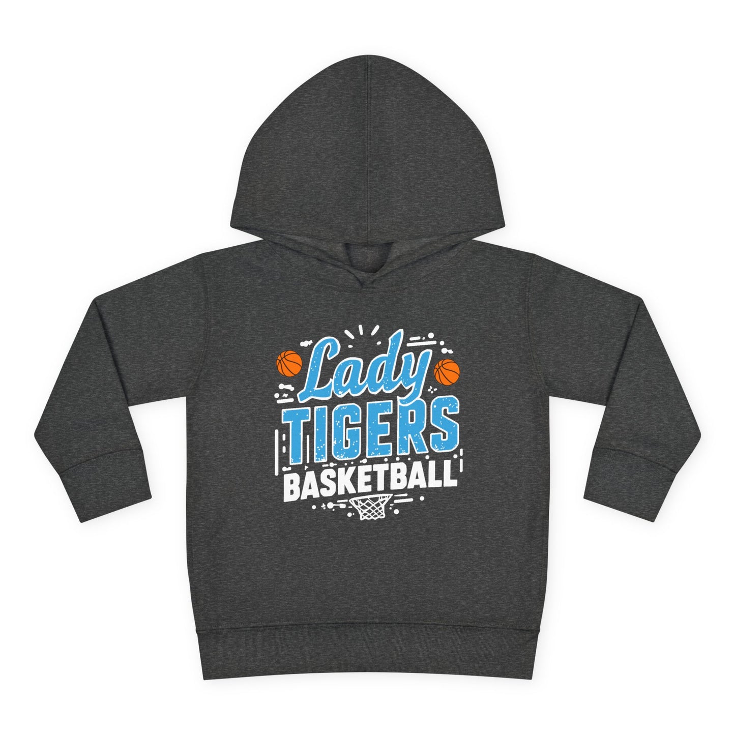 Toddler Hoodie Sweatshirt \ Brilliant Tigers Basketball \ BTBKG1