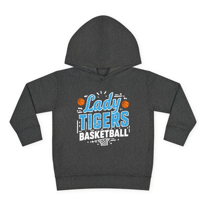 Toddler Hoodie Sweatshirt \ Brilliant Tigers Basketball \ BTBKG1