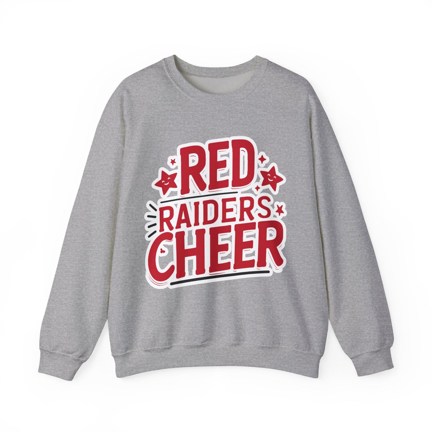 Adult Crewneck Sweatshirt \ Marion County Red Raiders Cheer \ MCC2