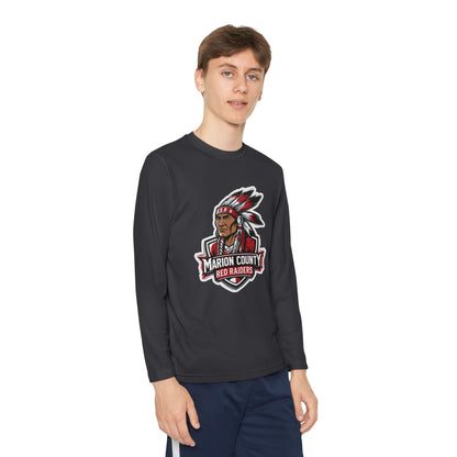 Youth Long Sleeve Tee \ Marion County Red Raiders \ MC2