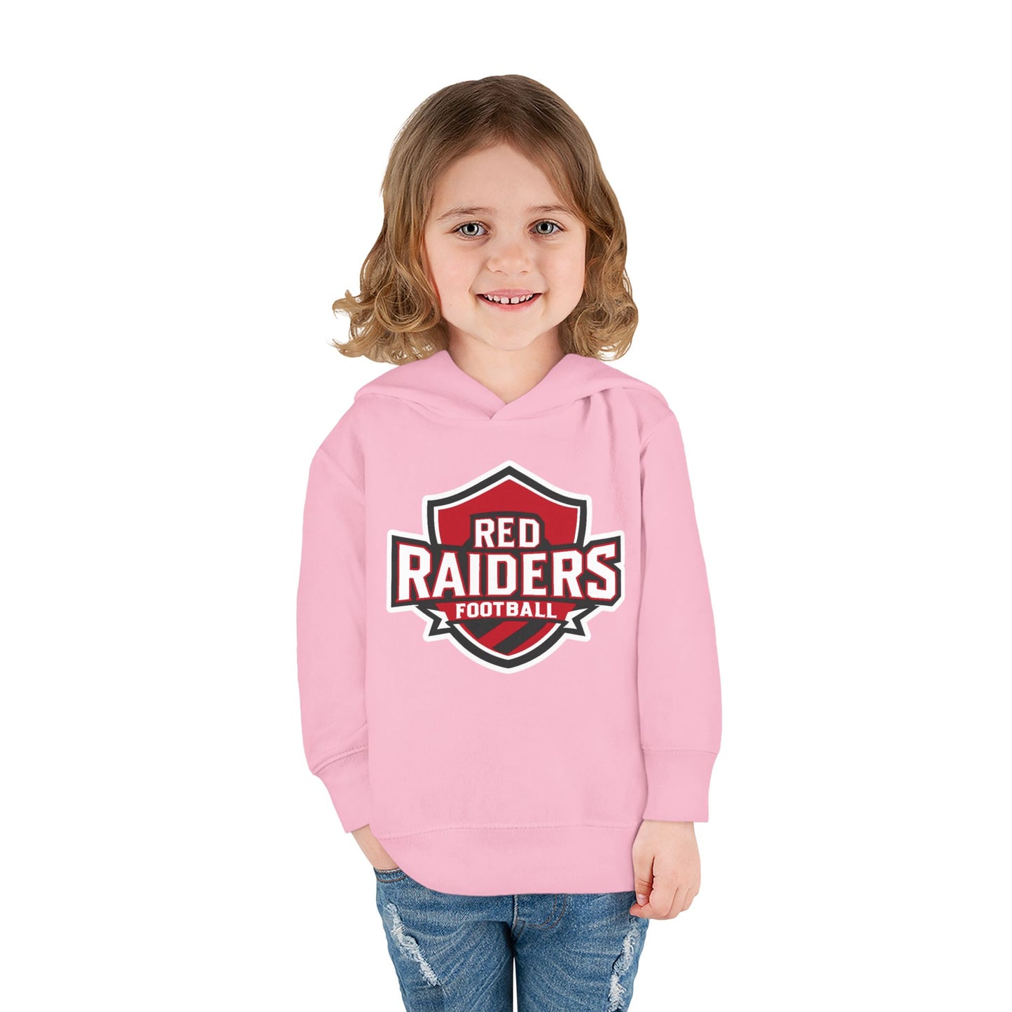 Toddler  Hoodie Sweatshirt \ Marion County Red Raiders Football \ MCF2