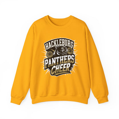 Adult Crewneck Sweatshirt \ Hackleburg Panthers Cheer \ HPC1