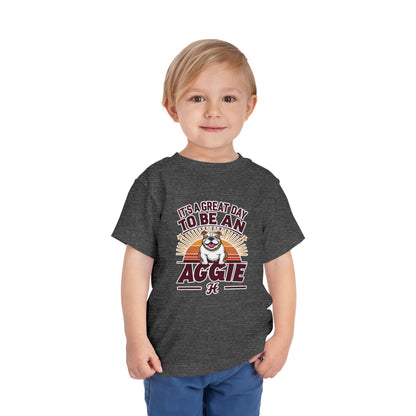 Toddler Tee \ It's a Great Day to Be an Aggie \ GDA2