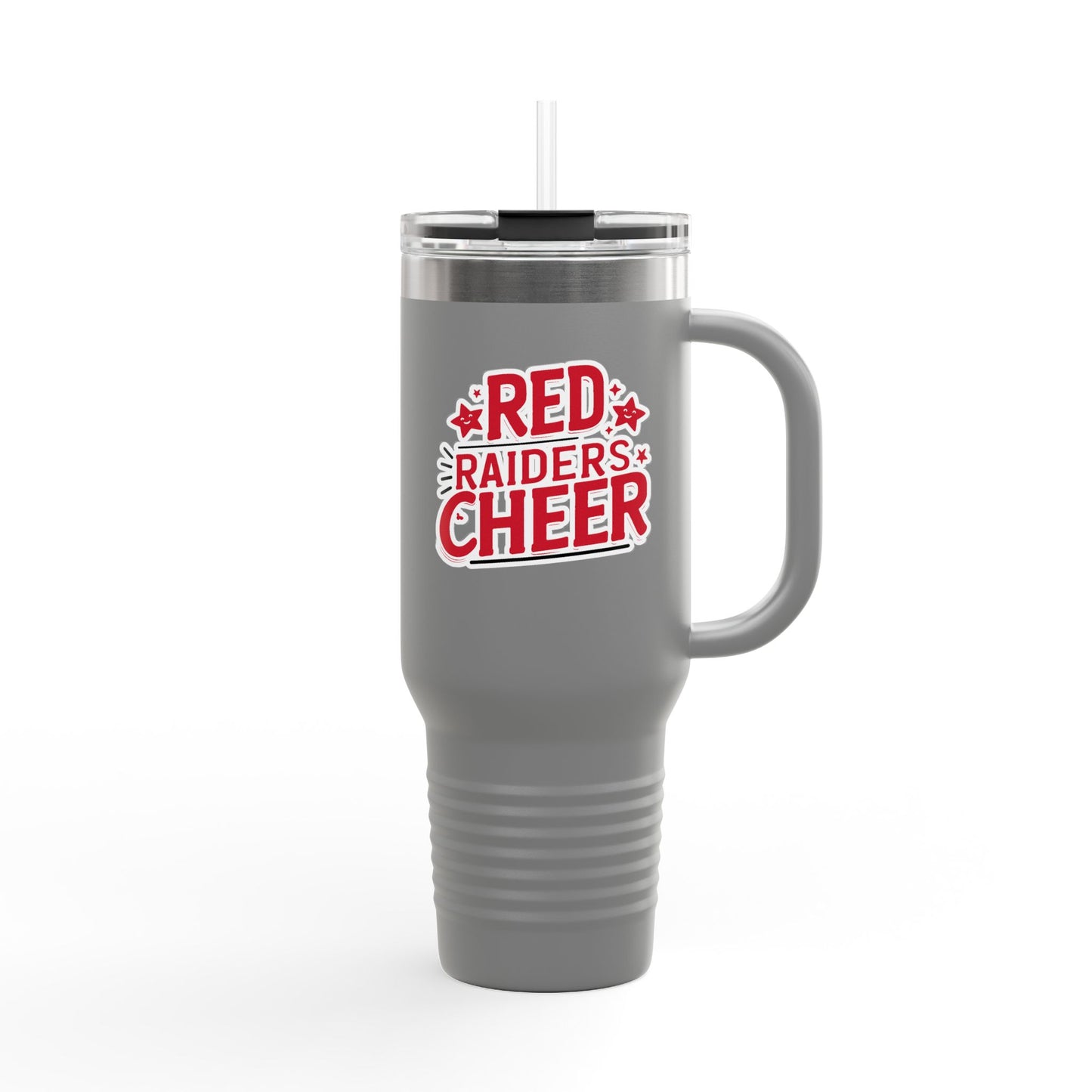40oz Insulated Tumbler \ Marion County Red Raiders Cheer \ MCC2