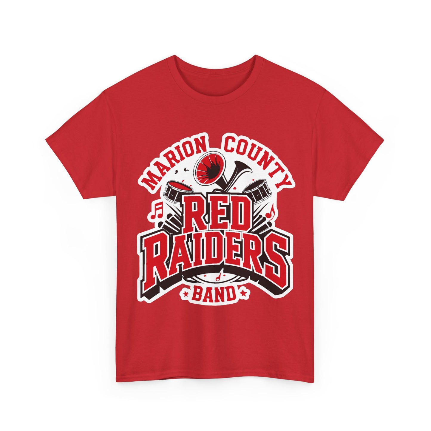 Adult Tee \ Marion County Red Raiders Band \ MCB2