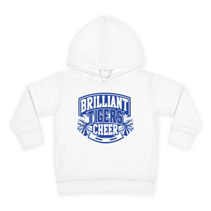 Toddler Hoodie Sweatshirt \ Brilliant Tigers Cheer \ BTC1