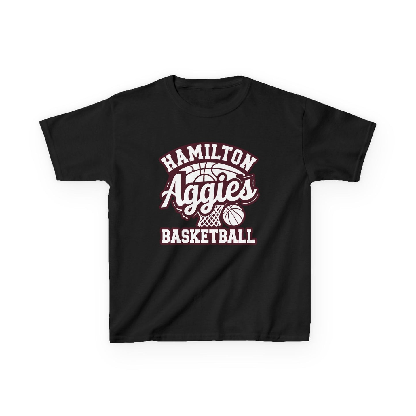 Youth Tee \ Hamilton Aggies Basketball \ HABBG1