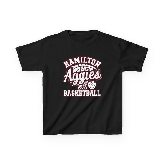 Youth Tee \ Hamilton Aggies Basketball \ HABBG1