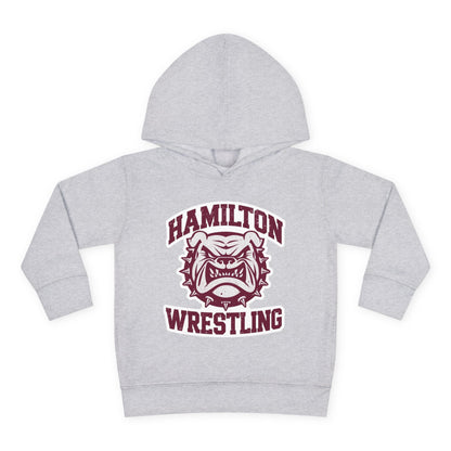 Toddler Hoodie Sweatshirt \ Hamilton Aggies Wrestling \ HAW2