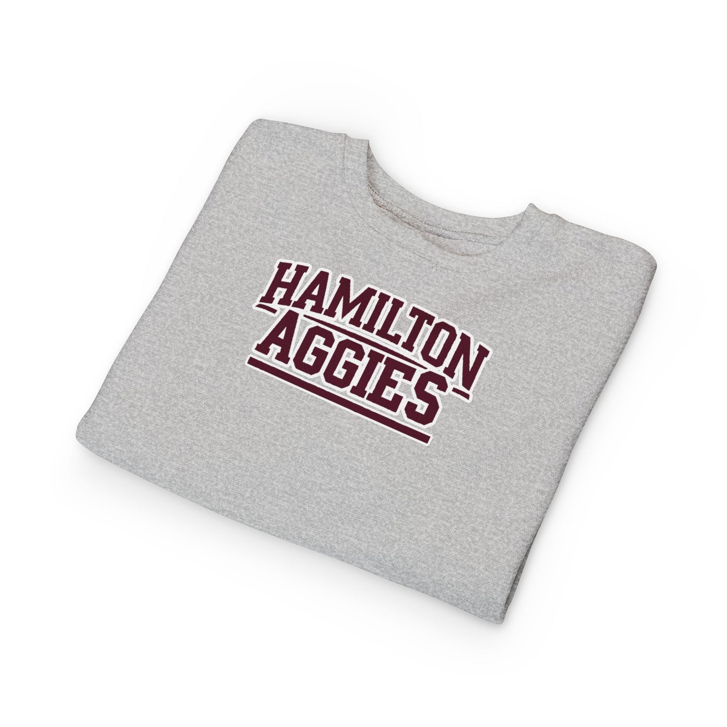 Toddler Crewneck Sweatshirt \ Hamilton Aggies \ HA2
