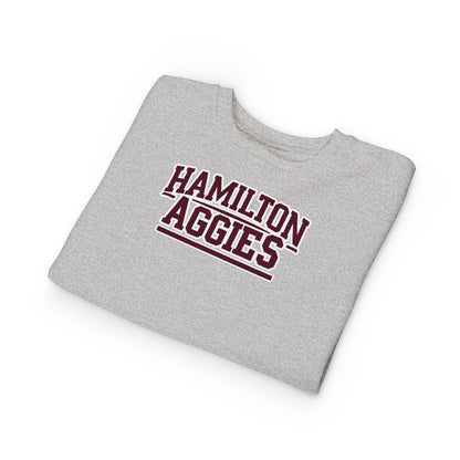 Toddler Crewneck Sweatshirt \ Hamilton Aggies \ HA2