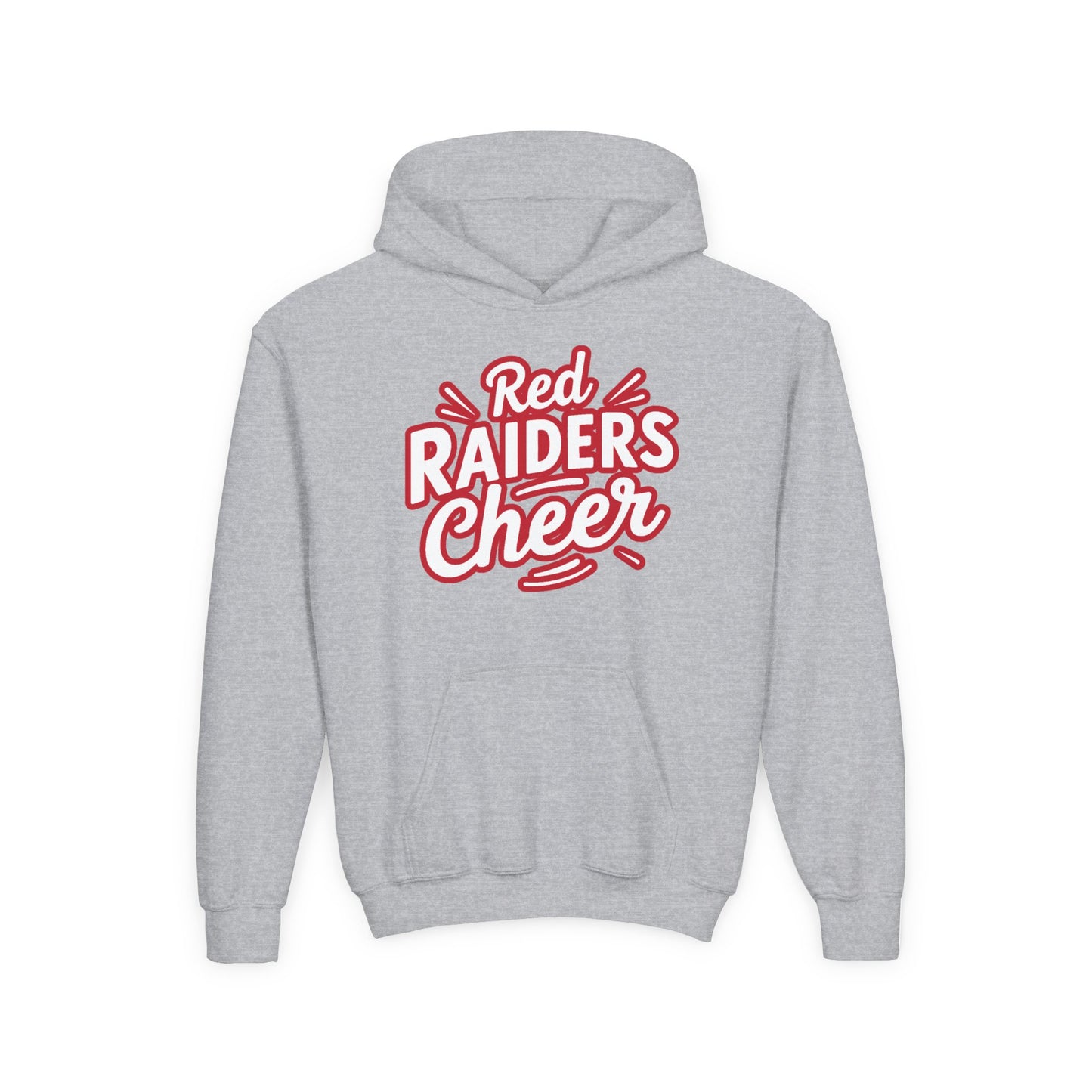 Youth Hooded Sweatshirt \ Marion County Red Raiders Cheer \ MCC1