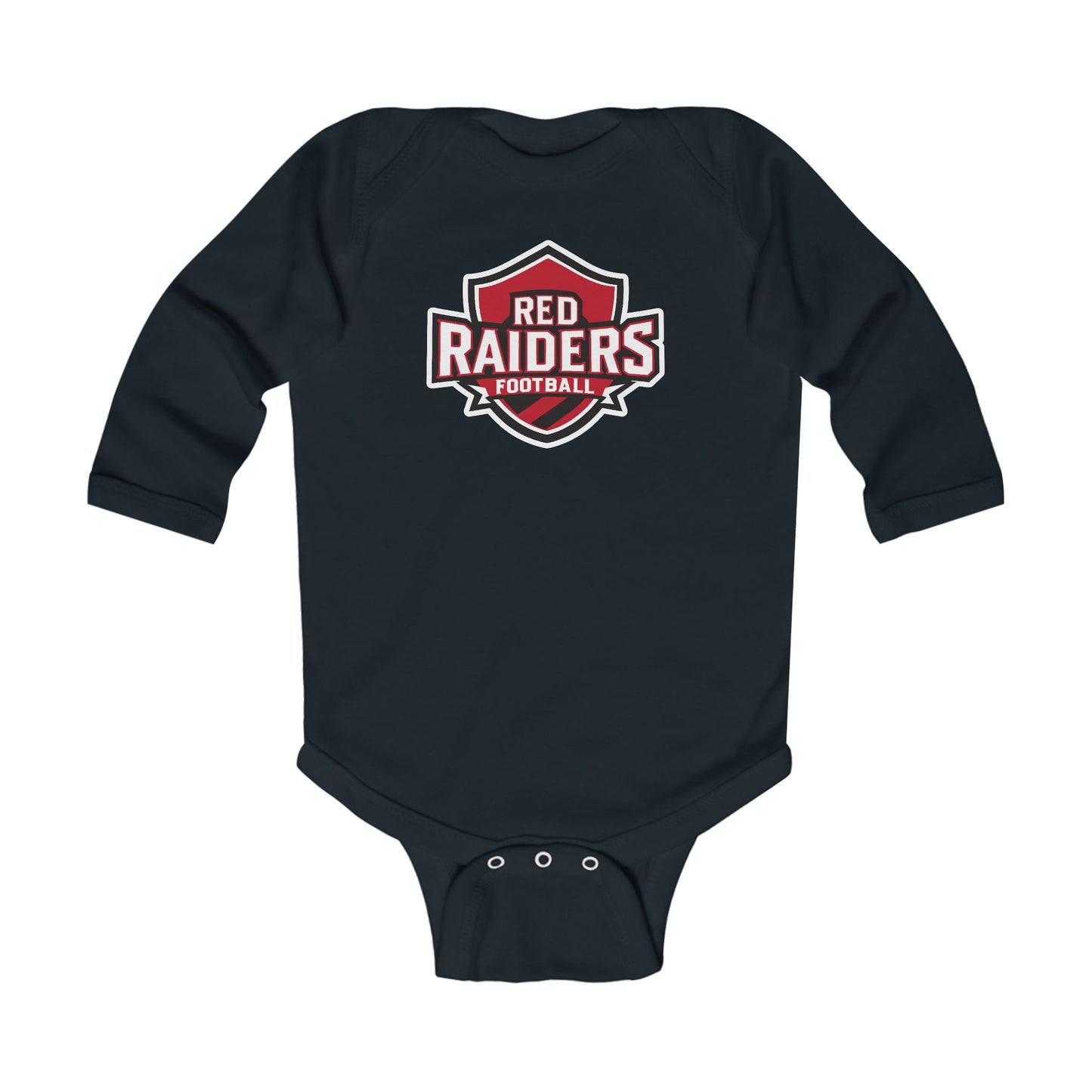 Long Sleeve Baby Bodysuit \ Marion County Red Raiders Football \ MCF2