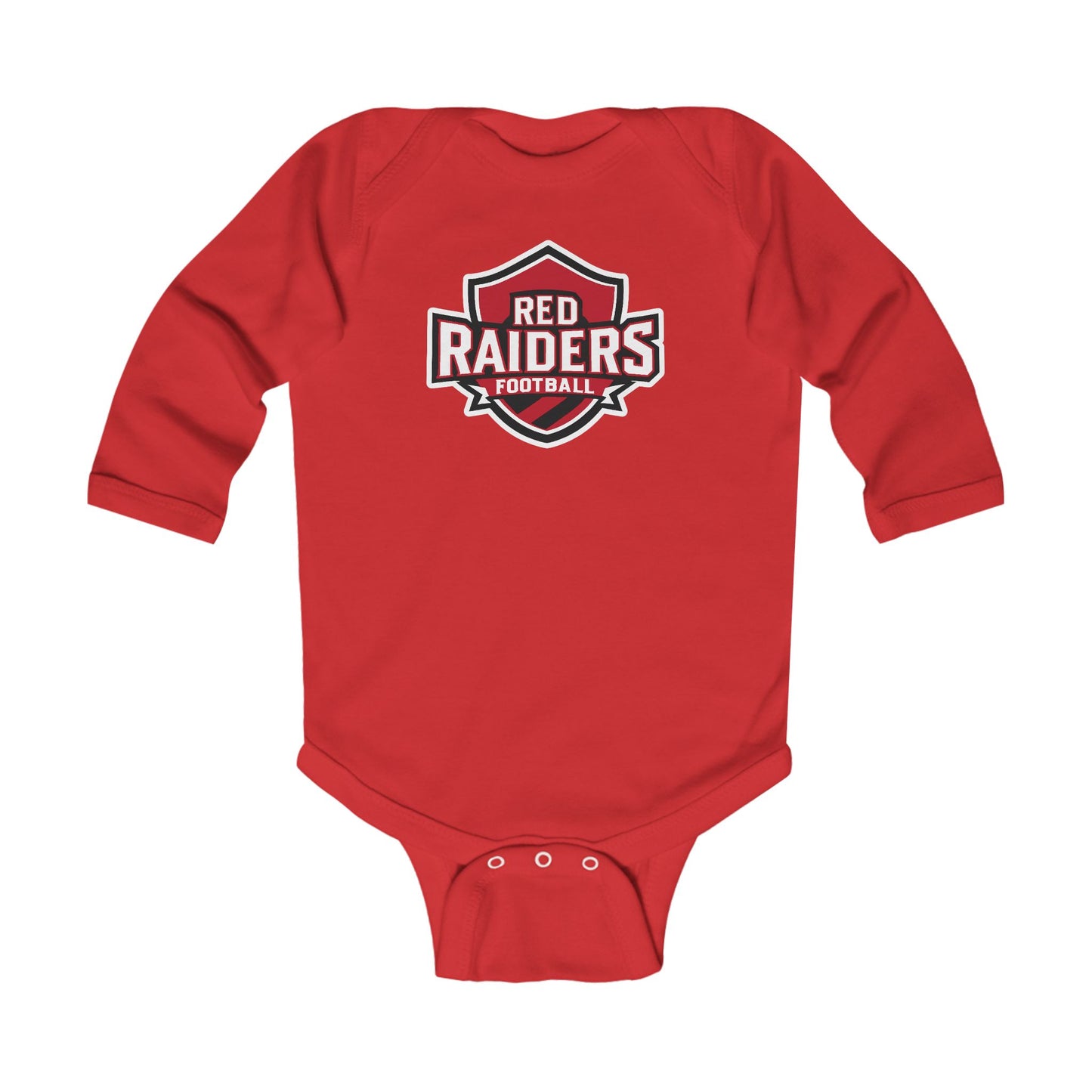 Long Sleeve Baby Bodysuit \ Marion County Red Raiders Football \ MCF2