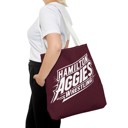 Tote Bag \ Hamilton Aggies Wrestling \ HAW1