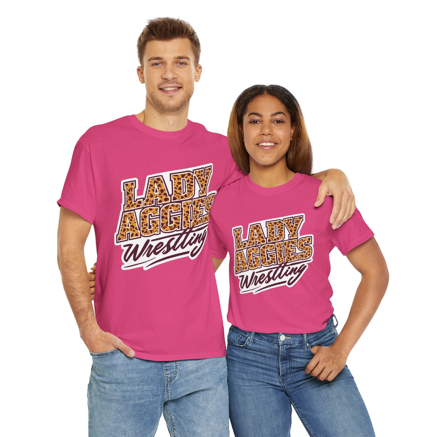 Adult Tee \ Hamilton Aggies Wrestling \ HAWG3