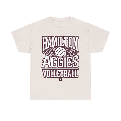 Adult Tee \ Hamilton Aggies Volleyball \ HAV2