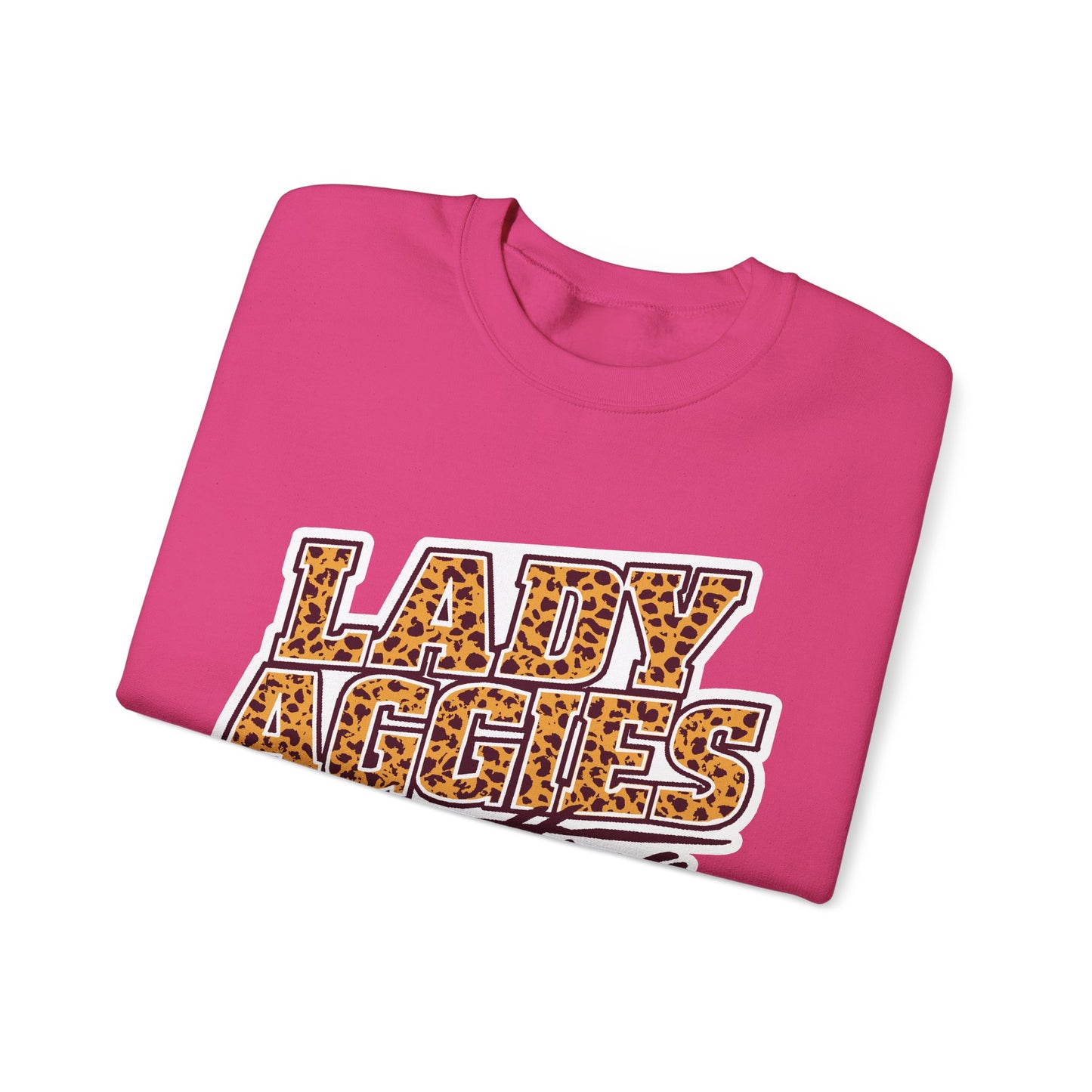 Adult Crewneck Sweatshirt \ Hamilton Aggies Wrestling \ HAWG3