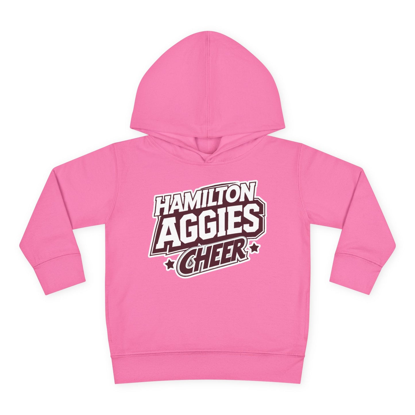 Toddler Hoodie Sweatshirt \ Hamilton Aggies Cheer \ HAC1
