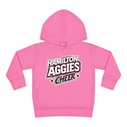 Toddler Hoodie Sweatshirt \ Hamilton Aggies Cheer \ HAC1