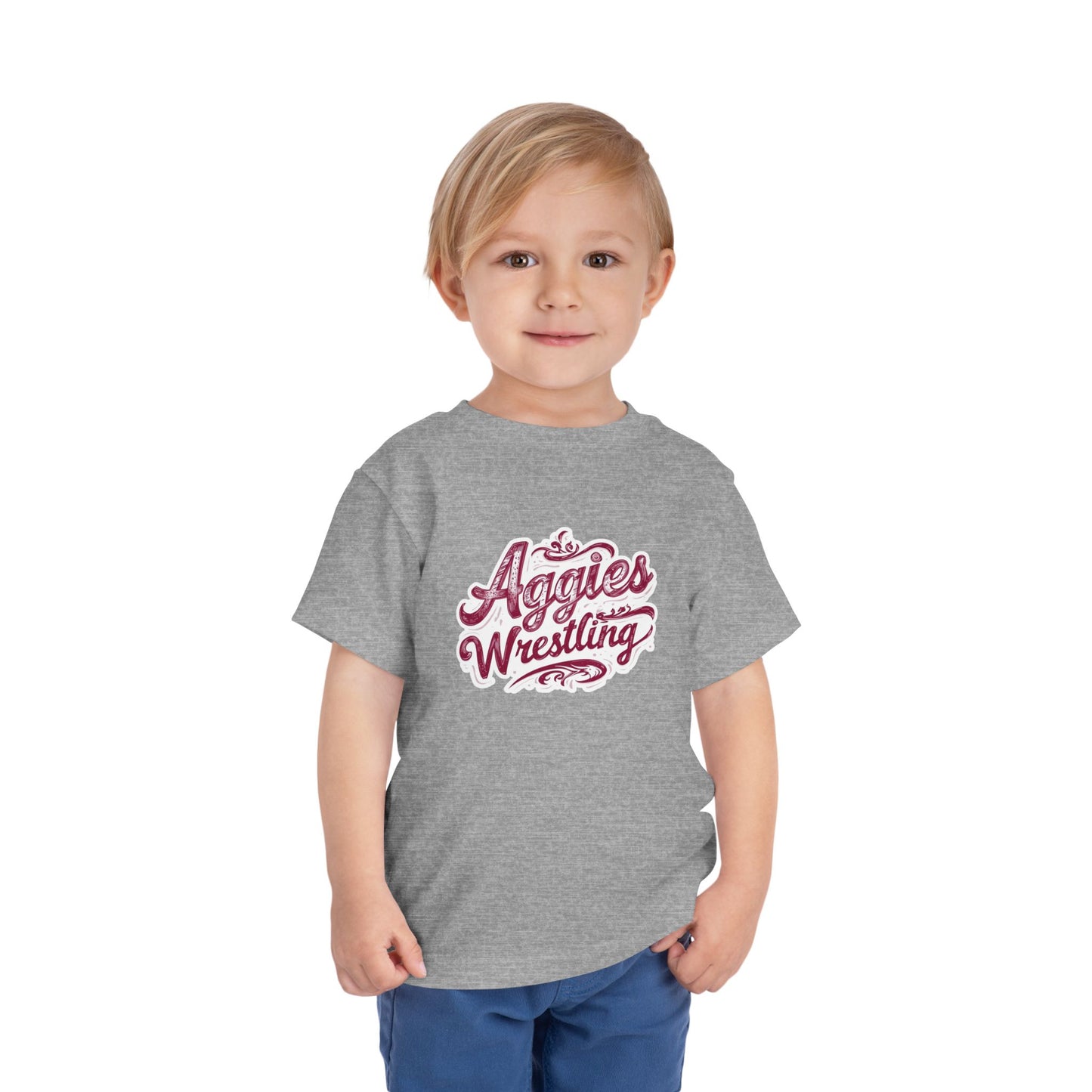 Toddler Tee \ Hamilton Aggies Wrestling \ HAWG2