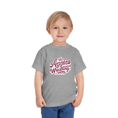 Toddler Tee \ Hamilton Aggies Wrestling \ HAWG2