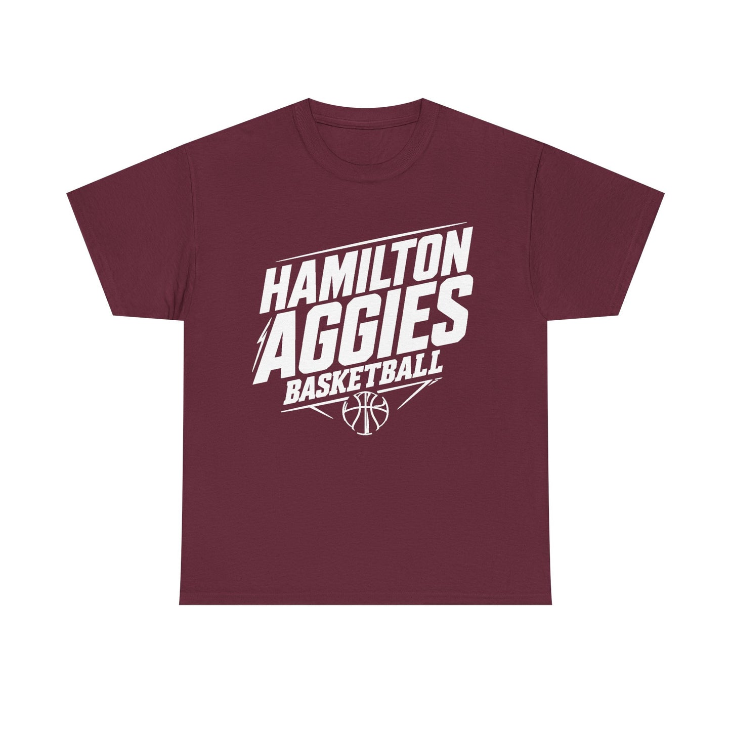 Adult Tee \ Hamilton Aggies Basketball \ HABB2