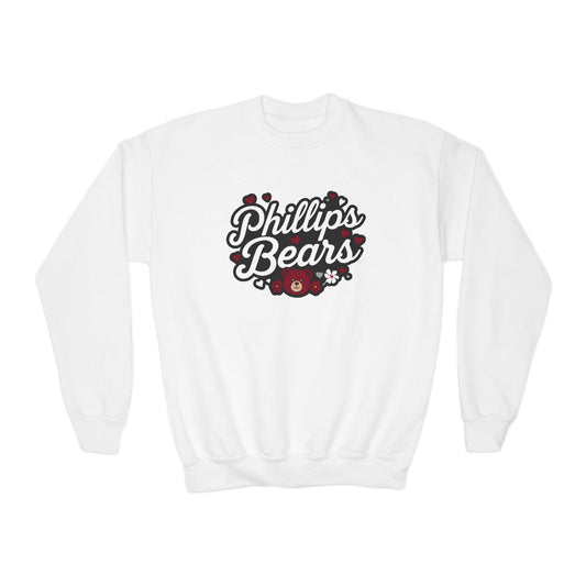 Youth Crewneck Sweatshirt \ Phillip's Bears \ PBG1