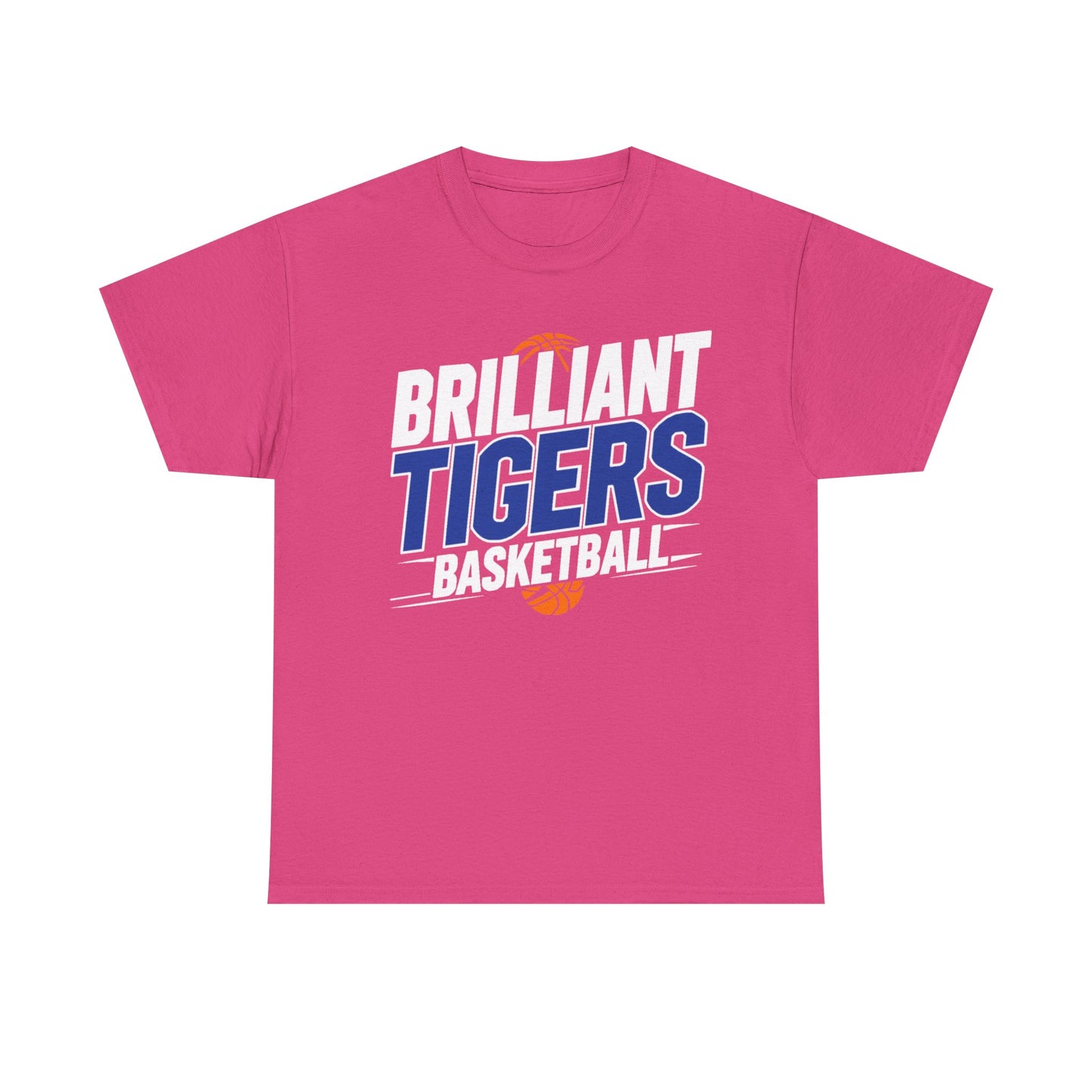 Adult Tee \ Brilliant Tigers Basketball \ BTBK1