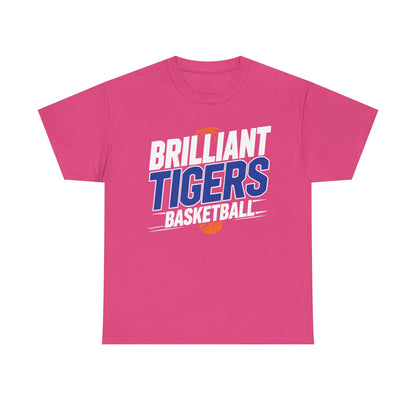 Adult Tee \ Brilliant Tigers Basketball \ BTBK1