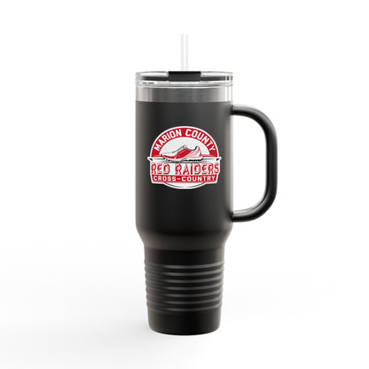 40oz Insulated Tumbler \ Marion County Red Raiders Cross-Country \ MCCC1