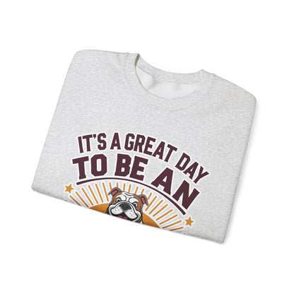 Adult Crewneck Sweatshirt \ It's a Great Day to be an Aggie! \ GDA3