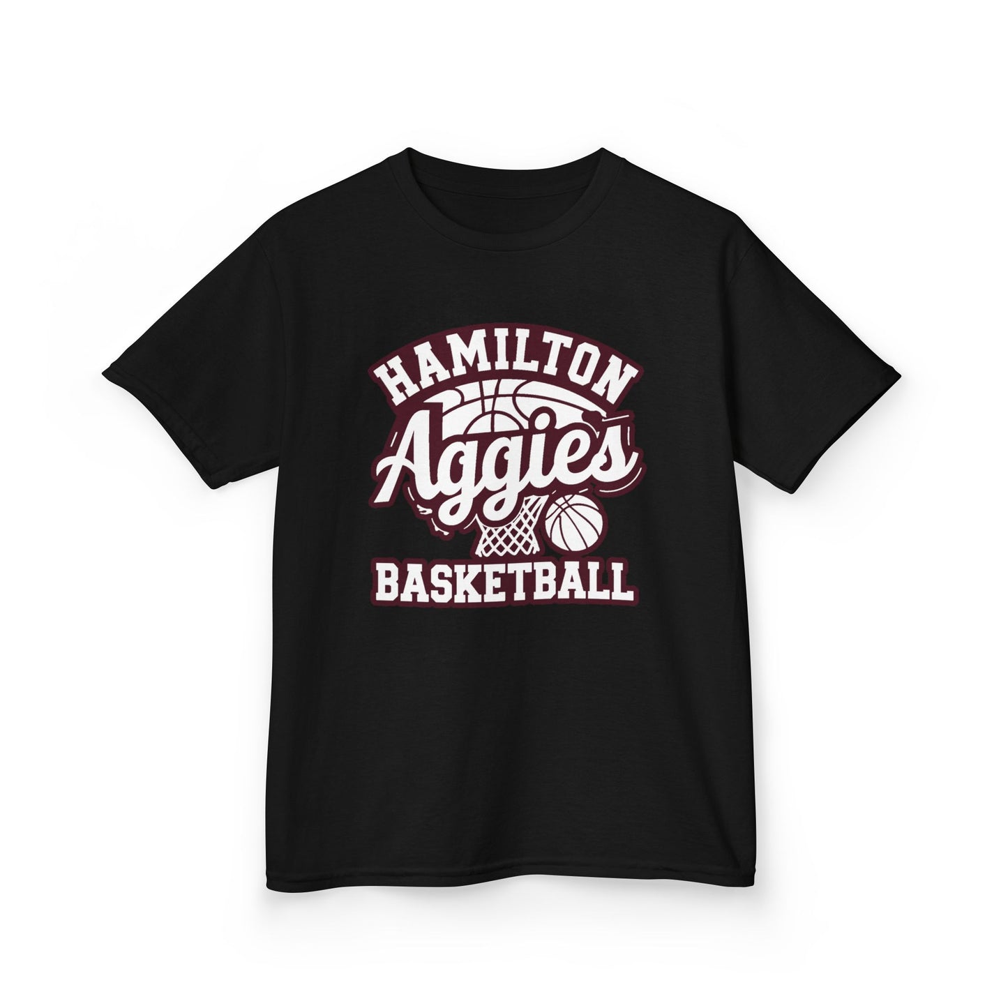Youth Tee \ Hamilton Aggies Basketball \ HABBG1