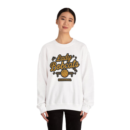 Adult Crewneck Sweatshirt \ Phil Campbell Bobcats Basketball \ PCBBKG2