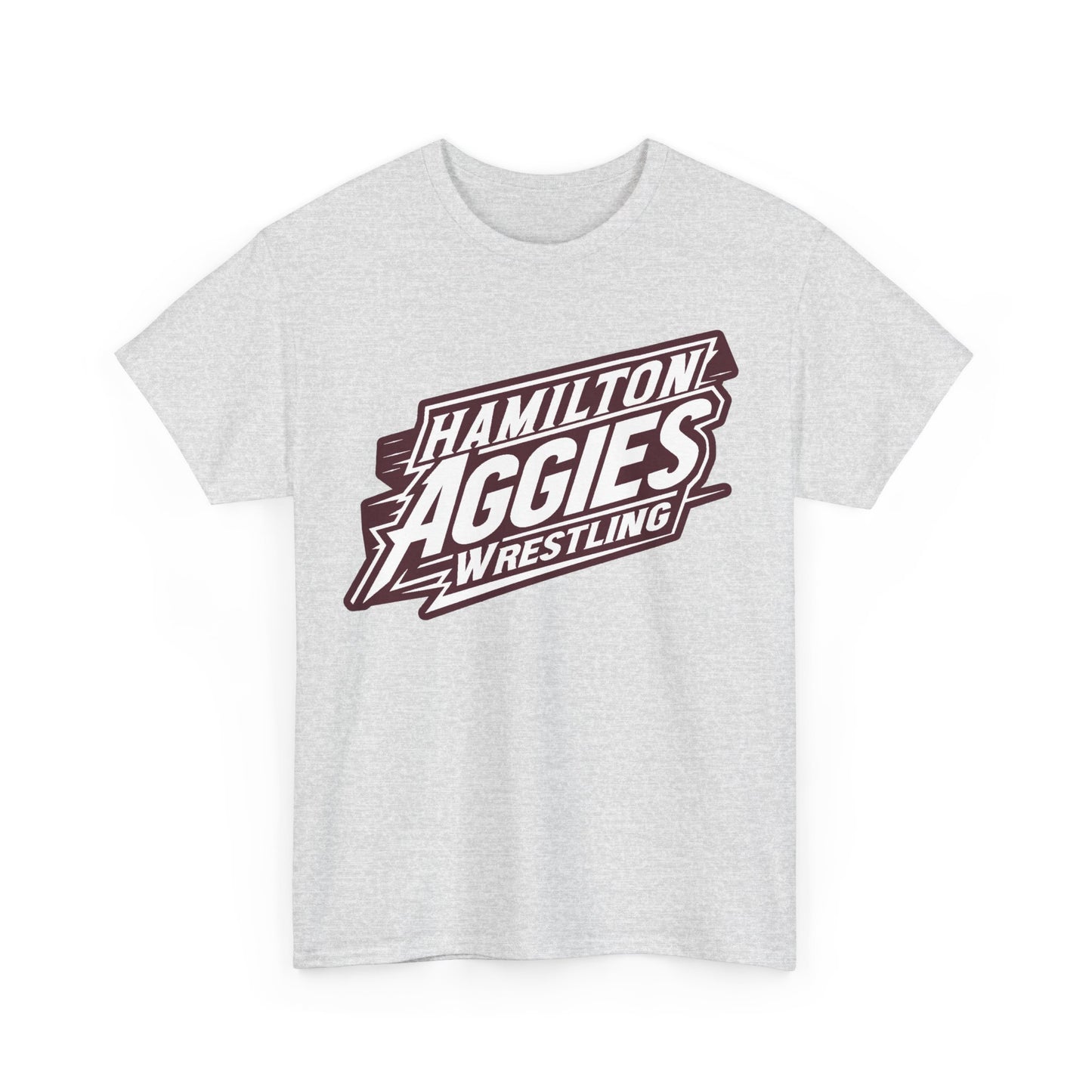 Adult Tee \ Hamilton Aggies Wrestling \ HAW1