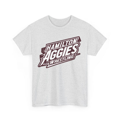 Adult Tee \ Hamilton Aggies Wrestling \ HAW1