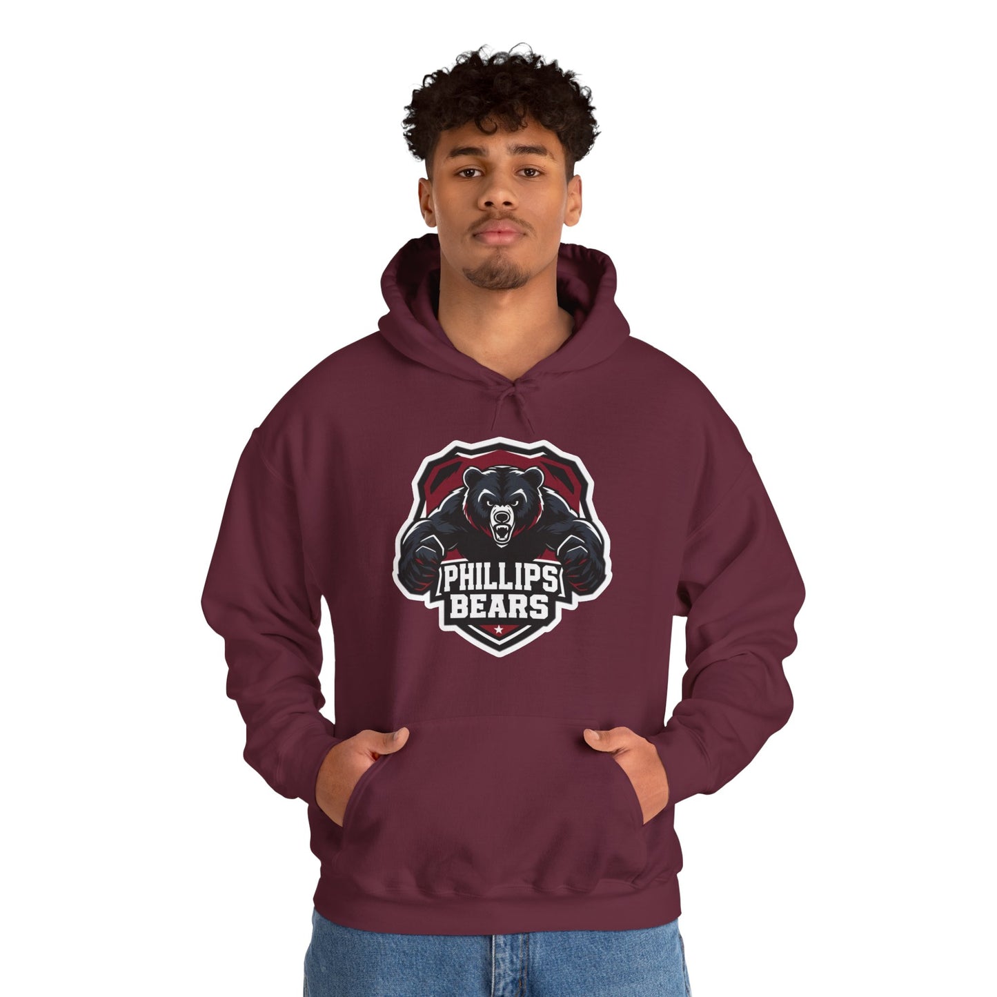 Adult Hoodie Sweatshirt \ Phillips Bears \ PB2