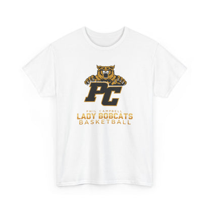 Adult Tee \ Phil Campbell Bobcats Basketball \ PCBBKG1